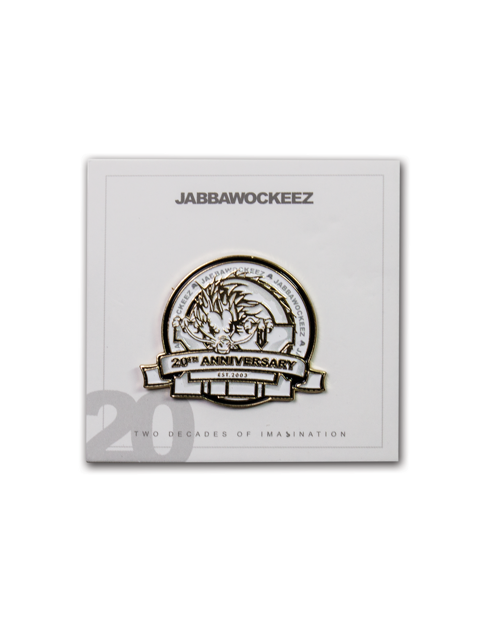 20 Year Jabbawockeez Pin