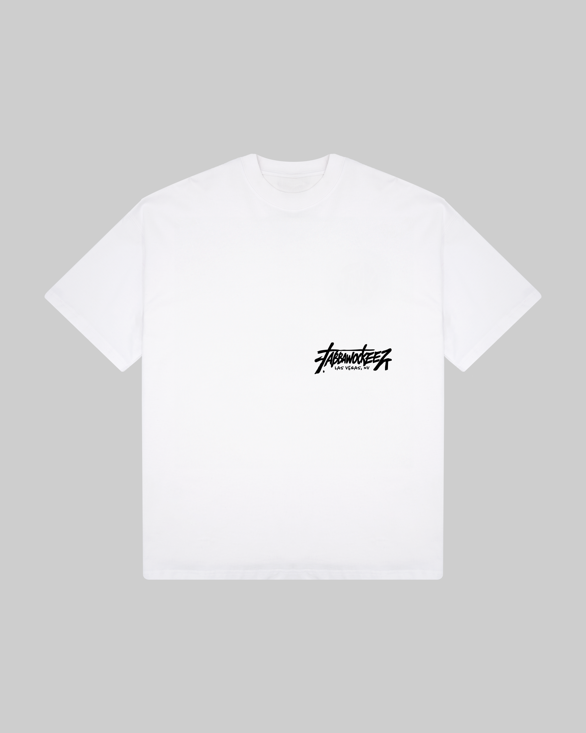 Script Tee White | Wockshop