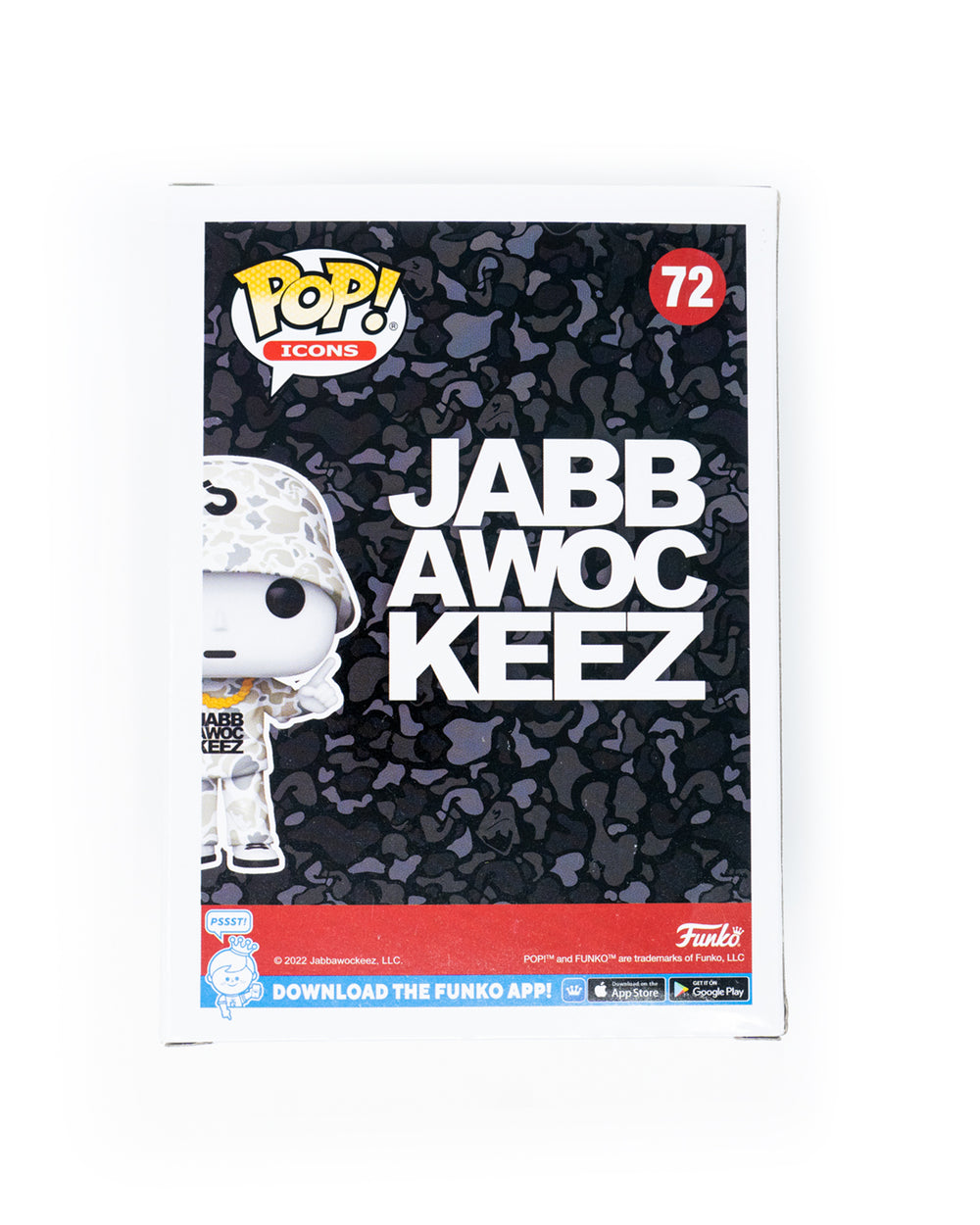 3 Stack Jabbawockeez Autographed Special Edition Funko Pop White Camo