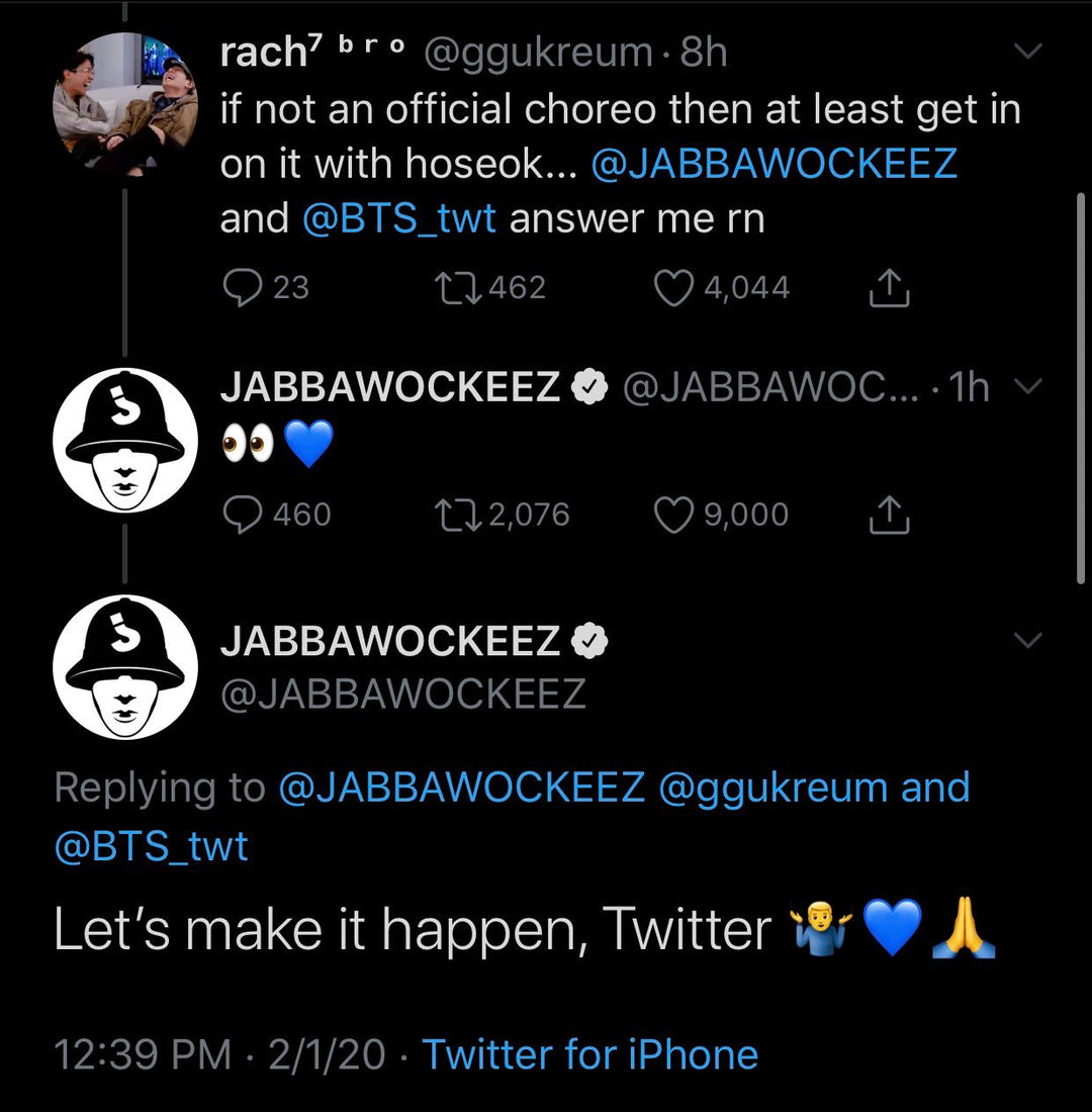 #JABBAWOCKEEZxBTS - World Trending Topic on Twitter