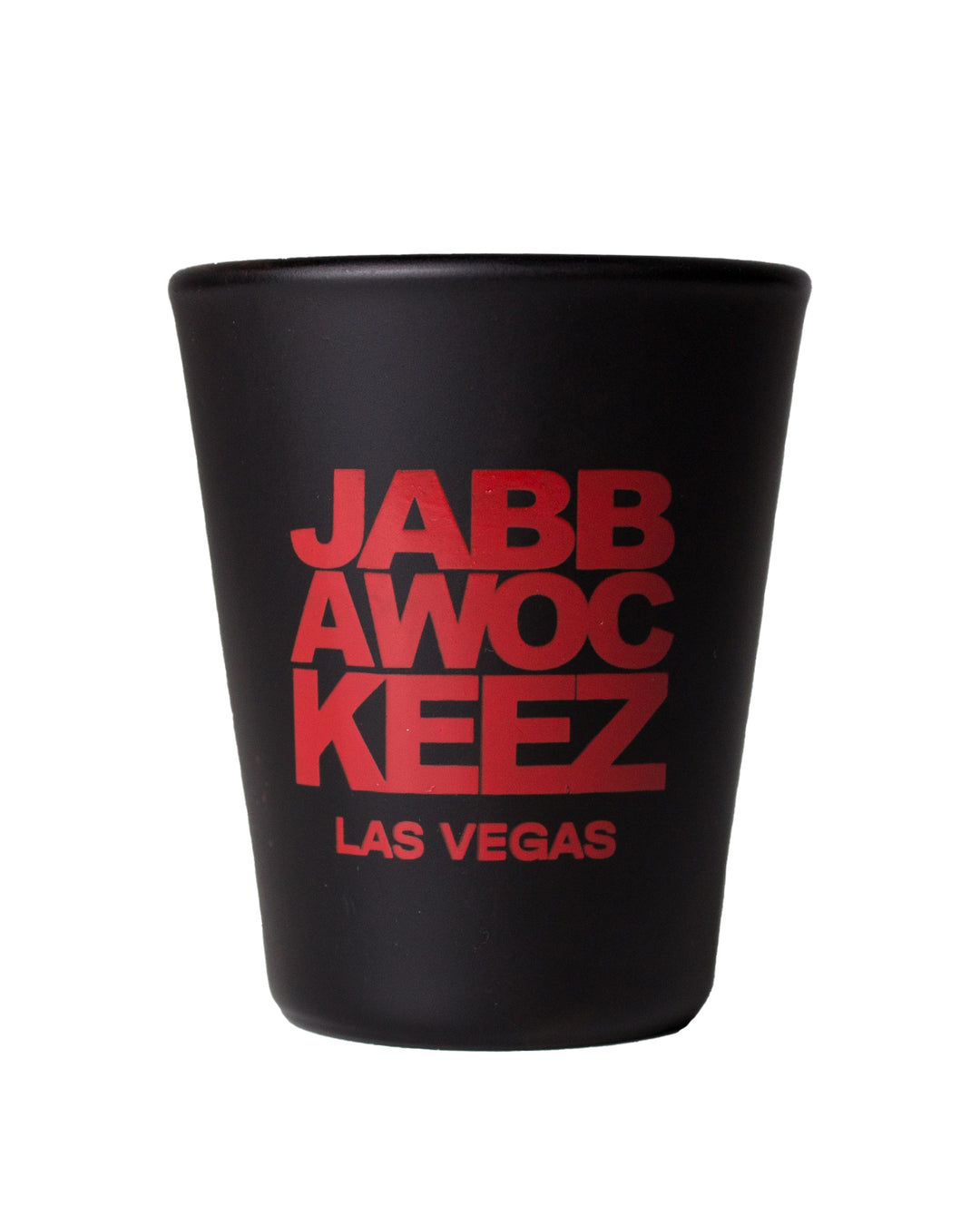 Shot Glass- 3 Stack Logo Red