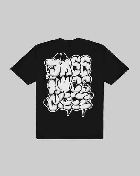 Driple Stack Jabbawockeez Tee Black | Wockshop