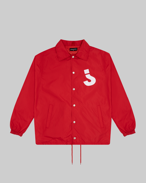 JBWKZ Jabbawockeez Coaches Jacket Red | Wockshop JBWKZ Jabbawockeez Coaches Jacket Red | Wockshop