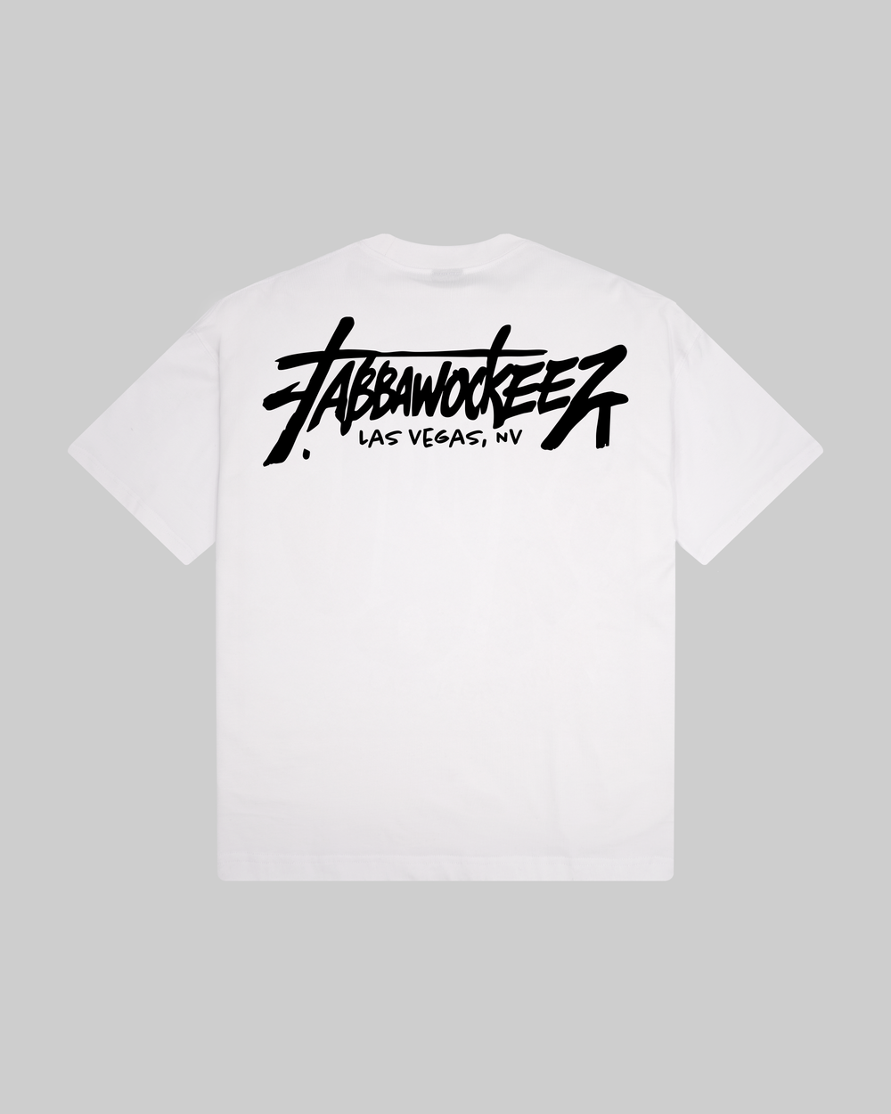Script Tee White
