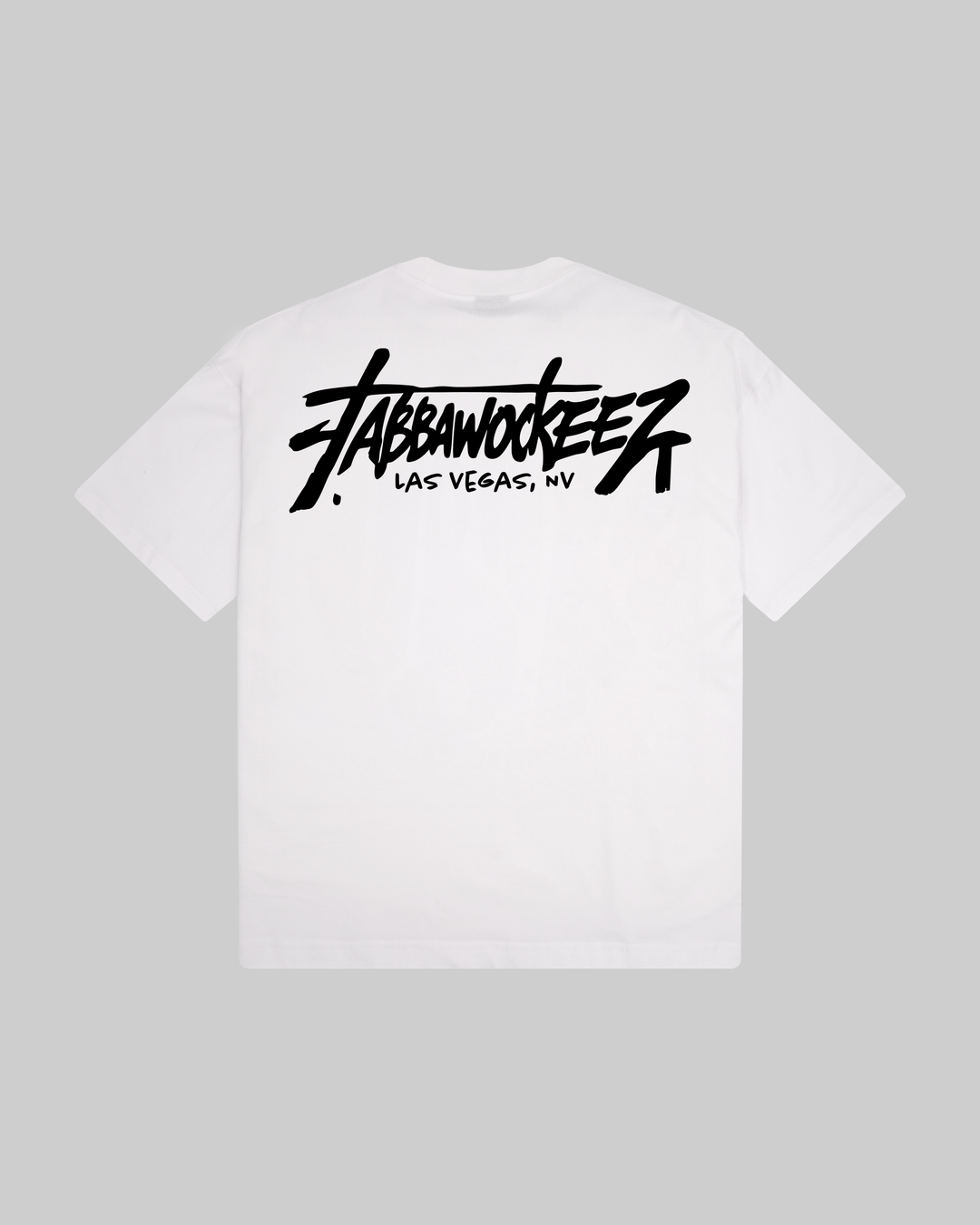 Script Tee White