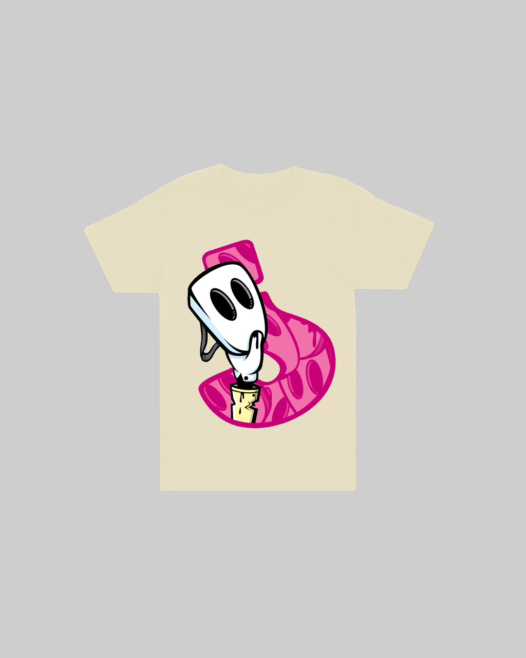 Pink J Jabbawockeez Toddler Tee Cream | Wockshop