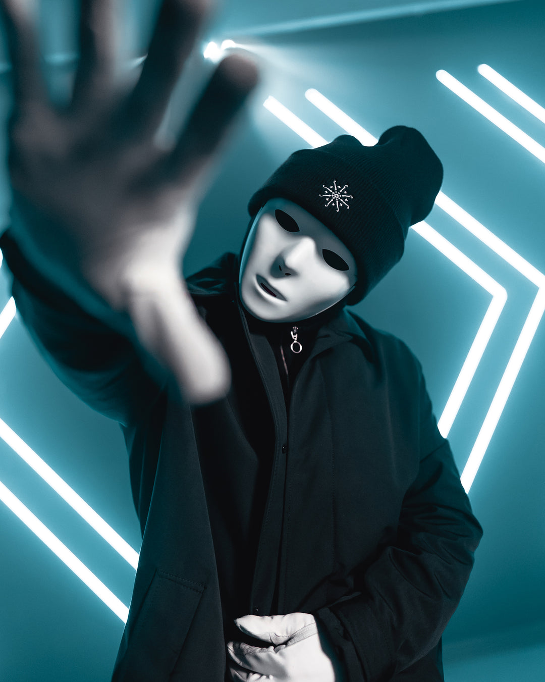 Old English Snowflake Jabbawockeez Beanie