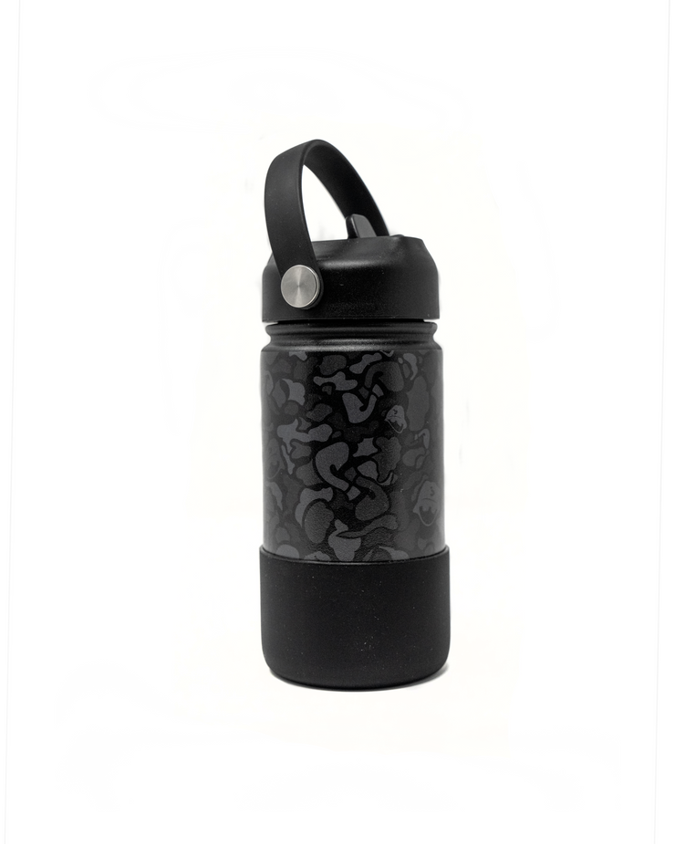 Insulated Bottle - 12oz - Black Camo