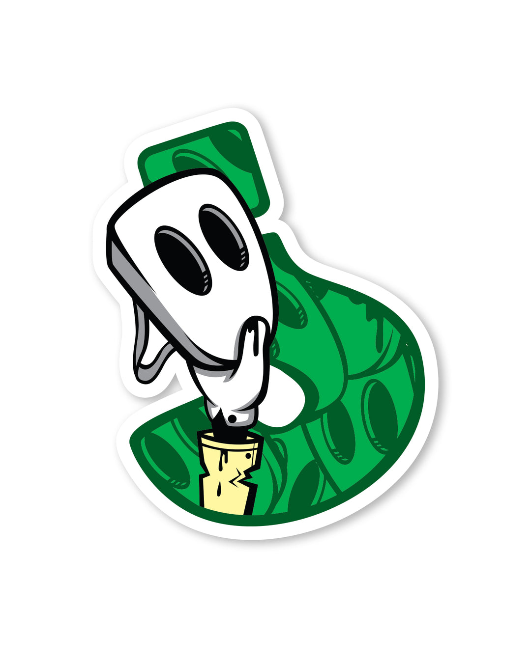 J Jabbawockeez Sticker Green