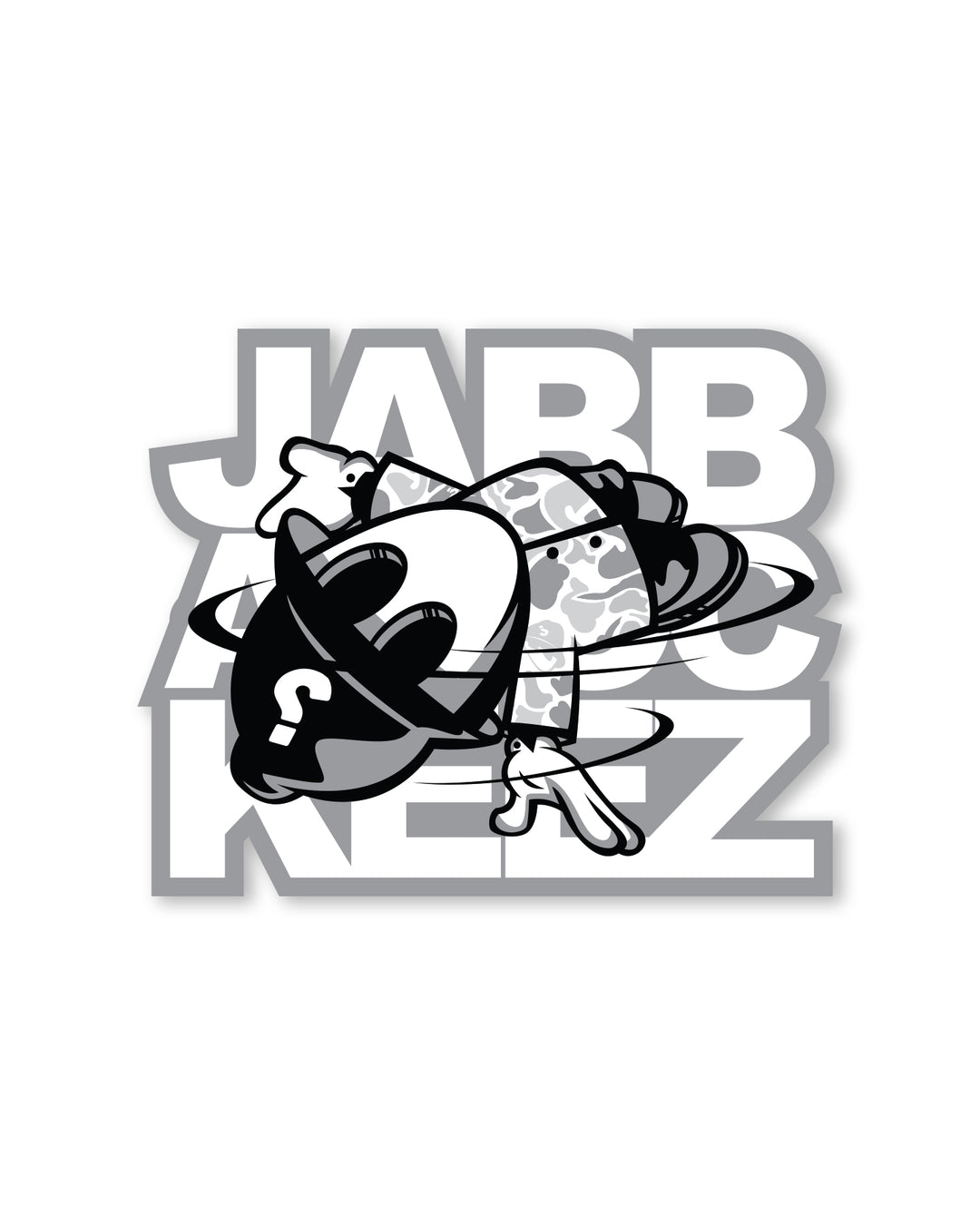Sticker- Handstand Jabba