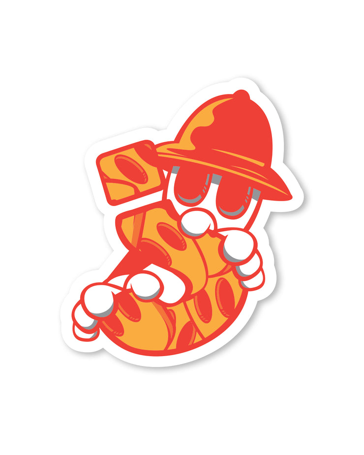 Sticker- Orange Jabba J