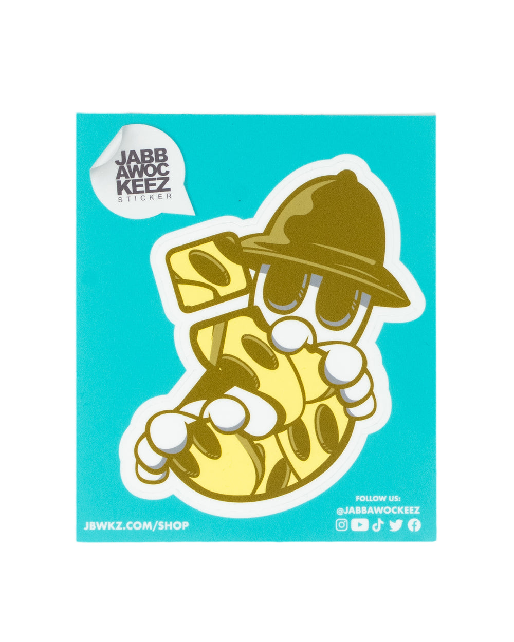Sticker- Yellow Jabba J