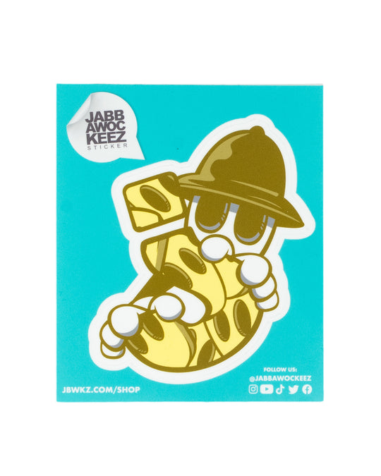 Jabba J Jabbawockeez Sticker Yellow